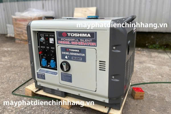 Máy Phát Điện 5,5kw Siêu Cách Âm TOSHIMA