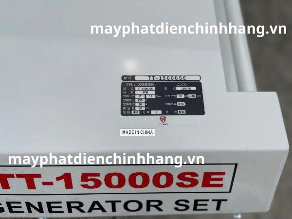Máy Phát Điện TT15000SE, Công Suất 10kw