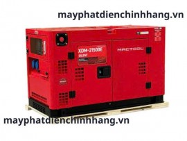 Máy Phát Điện 16kw MacTool XDM-21500E (Màu Đỏ)