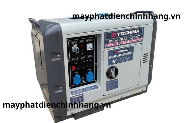 Máy Phát Điện 5,5kw Siêu Cách Âm TOSHIMA