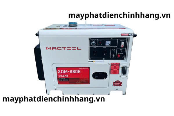 Máy Phát Điện 6kw Mactool XDM-880E