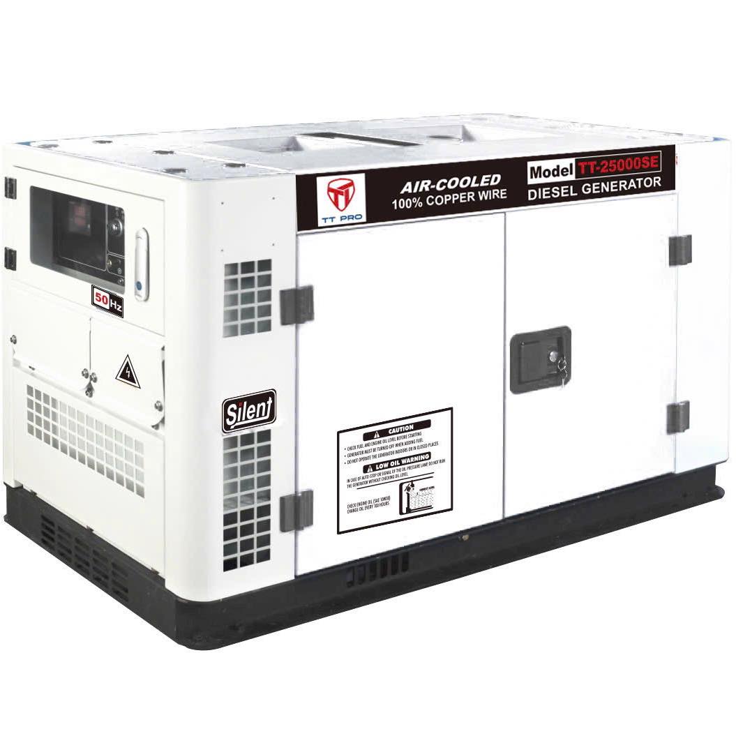 máy phát điện TT2500SE công suất 16kw 220v và 3 pha
